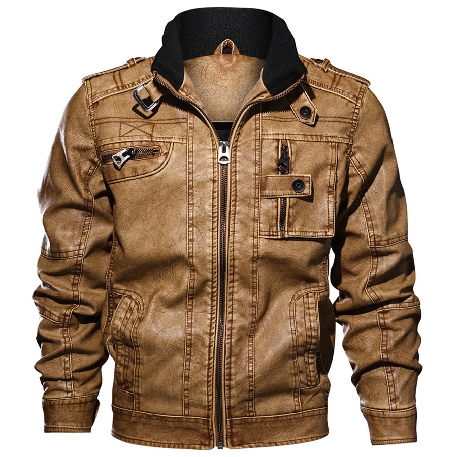 Men's Fashion Leather Jacket