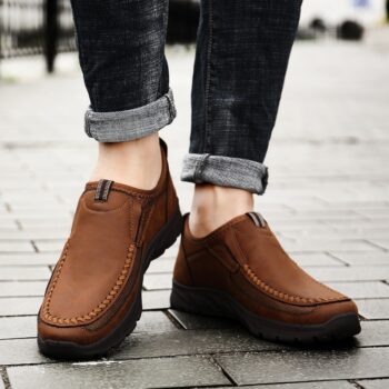 Men's Stylish Breathable Loafers: Comfortable 2024 Fashion Sneakers for a Retro Twist
